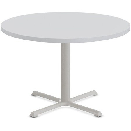 Special-T Table, Round, 42in Dia x 42in, Gray Base/Light Gray Top SCTSTAR242BHGGR